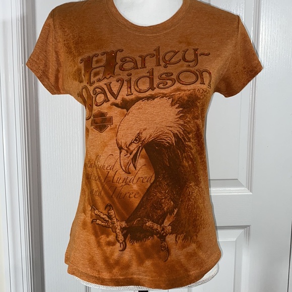 Harley-Davidson Tops - ‼️SOLD‼️Woman’s Harley Davidson Shirt Size Large